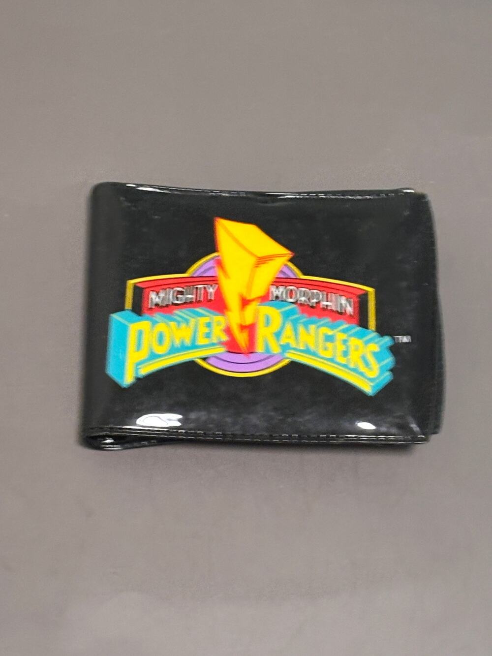 Black Bifold Wallet Mighty Morphin Power Rangers 1993 Saban Vintage